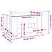Tavolino Da Salotto Grigio Cemento 79x49x41cm Legno Multistrato - Foto miniatura 2