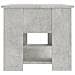 Tavolino Da Salotto Grigio Cemento 79x49x41cm Legno Multistrato - Foto miniatura 6