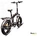 Rocketball - Matt Grey - 250w / 14ah - Bicicletta Elettrica Pieghevole A Doppia Sospensione - Fat E-bike Pieghevole Da 20 Pollici - Foto miniatura 3