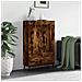 Credenza Rovere Fumo 69,5x31x115 Cm In Legno Multistrato - Foto miniatura 1