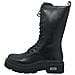 Slash 3324 Mid Anfibio Stivaletti Biker Ankle Boot Nero Donna Nero 39 - Foto miniatura 1