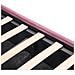 Letto Contenitore Velluto Rochefort 160 X 200 Cm Rosa - Foto miniatura 4