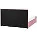 Letto Contenitore Velluto Rochefort 160 X 200 Cm Rosa - Foto miniatura 6