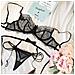 Set Di Biancheria Intima Pethuel Con Corsetto E Perizoma Qqfz-a12-0508-1 Nero - Foto miniatura 3