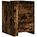 Comodino Rovere Fumo 45x50x65 Cm In Legno Multistrato - Foto miniatura 2