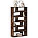 Libreria Rovere Fumo 100x33x187,5 Cm In Truciolato - Foto miniatura 1