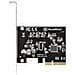 Ecu07 - Usb-adapter - Pcie 3.0 X4 Low-profile - Usb 3.2 Gen 2x2 X 1 - Foto miniatura 1