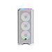 Case KRATER X Midi Tower ATX /EATX /ITX /micro ATX 2x Porte USB 3.2 Colore Bianco (Finestrato) - Foto miniatura 3