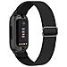 Cinturino Fitbit Inspire 3 In Nylon Elastico Black - Foto miniatura 2