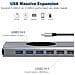 Adattatore Multiporta Hub Type-c 15 In 1 Con Hdmi, Vga, Ethernet, Usb C Pd - Foto miniatura 2