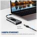 Adattatore Multiporta Hub Type-c 15 In 1 Con Hdmi, Vga, Ethernet, Usb C Pd - Foto miniatura 4