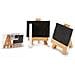 Set Di 2 Mini Cartelli Con Cavalletto E Gesso. - Foto miniatura 1