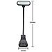 Lampada A Clip Per Libri: Luce Da Lettura Led Portatile Black - Foto miniatura 1