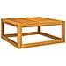 Set Salotto da Giardino 6pz con Cuscini Verdi in Legno Massello - Foto miniatura 6