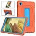 Custodia Per Samsung Galaxy Tab A7 Lite 8.7"" Con Supporto Arancione - Foto miniatura 2