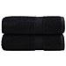 Asciugamani Premium SOLUND 2 pz Nero 30x30 cm 600 g/m² - Foto miniatura 1