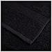 Asciugamani Premium SOLUND 2 pz Nero 30x30 cm 600 g/m² - Foto miniatura 6