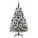 Albero di Natale artificiale con 150 LED Verde e Bianco 150 cm - Foto miniatura 3