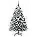 Albero di Natale artificiale con 150 LED Verde e Bianco 150 cm - Foto miniatura 4