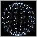 Palla con 320 LED 2 pcs Bianco freddo 50 cm Metallo - Foto miniatura 3