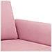 Set di Divani 3 pz con Cuscini rosa in Velluto - Foto miniatura 6