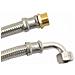 Tubo Flessibile Inox Dn13 1/2 Pollice Certificato Per Acqua Potabile - Foto miniatura 1