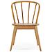 Pack 2 Sedie Brisa Colore Rovere, Legno Massello - Foto miniatura 2