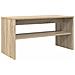 Mobile TV Rovere Sonoma 80 x 35 x 40 cm Legno multistrato - Foto miniatura 7