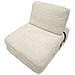 Poltrona Letto Faster In Poliestere Bianco — Si Apre A 204x80 Cm - Foto miniatura 4