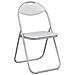 Sedia pieghevole 8 pcs Bianco e Grigio 48 x 43,5 x 81 cm - Foto miniatura 1