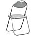 Sedia pieghevole 8 pcs Bianco e Grigio 48 x 43,5 x 81 cm - Foto miniatura 7
