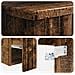 Mobile lavabo da parete Legno antico 39 x 35 x 63 cm - Foto miniatura 4