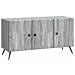 Mobile TV Grigio Sonoma 99 x 34,5 x 50 cm Legno ingegnerizzato - Foto miniatura 1