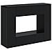 Tavolo consolle Nero 101 x 29 x 74 cm Legno ingegnerizzato - Foto miniatura 1