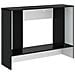 Tavolo consolle Nero 101 x 29 x 74 cm Legno ingegnerizzato - Foto miniatura 7