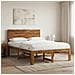 Letto matrimoniale con testiera ROSTOCK Naturale 120 x 190 cm - Foto miniatura 2