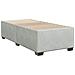 Letto con Box Spring, Materasso e LED Grigio Chiaro Singolo - Foto miniatura 6