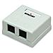 IWP-MD SC-2FT - Presa a Muro con 2 Porte RJ45 Cat. 5E UTP - Foto miniatura 2