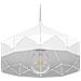 Lampadario In Metallo Bianco Nevola - Foto miniatura 28