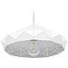 Lampadario In Metallo Bianco Nevola - Foto miniatura 6