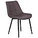 Set Di 2 Sedie Da Pranzo Melrose Ii Pelle Sintetica Marrone Scuro - Foto miniatura 6