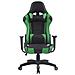 Sedia Gaming Miracle V2 in Similpelle - Sedia Racing 2 Cuscini - Poltrona Girevole con Max Carico 150Kg - Sedia Gamer Regolabile 47-57cm Nero Verde - Foto miniatura 2