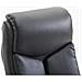 Sedia Ufficio Vaud XL in Similpelle I Poltrona Ergonomica Girevole con Alto Schienale E Braccioli I Poltrona Studio Portata Max 140 kg Nero - Foto miniatura 5
