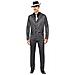 Costume Da Gangster In Stile Charleston Adulto - Taglia: L - Foto miniatura 1