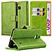 Custodia Compatibile Con Nokia Lumia 929 / 930 In Verde Erbe - Coperchio Protettiva Con Chiusura Magnetica, Funzione Stand E Tasca Per Le Carte - Foto miniatura 1