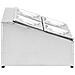 Supporto Gastronorm Con 4 Contenitori Gn 1/6 In Acciaio Inox - Foto miniatura 3