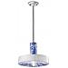 Lampada A Sospensione Decò C2502-mib Colore Blu Ming - Foto miniatura 1