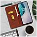 Custodia Oneplus Nord N10 5g Portafoglio Supporto Video Soft Touch Marrone - Foto miniatura 4