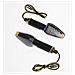 Coppia Frecce Moto Led Indicatori Direzione Sport Universali Naked Carbonio - Foto miniatura 1