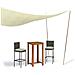 Aste Per Parasole A Vela 2 Pz 250 Cm Acciaio Zincato - Foto miniatura 2